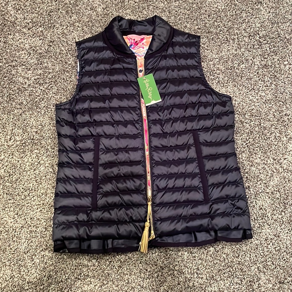 NWT Lilly Pulitzer Vest Puffer